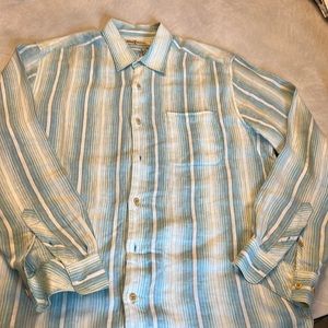 Tommy Bahama men’s linen dress shirt